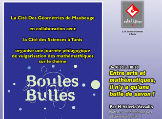 Pedagogical day for  mathematics: Balls and Bubbles