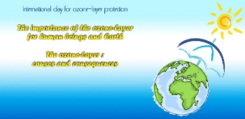 Celebration of the International day for ozone-layer protection 