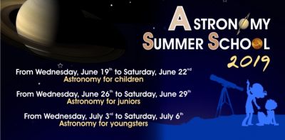 Astronomy Summer School 2019