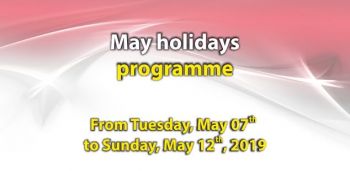 May Holidays programme